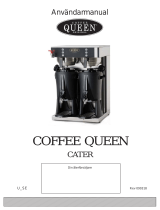 Coffee Queen CATER Användarmanual