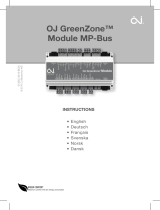 OJ Electronics OJ-Zone-Module-MP Bruksanvisningar