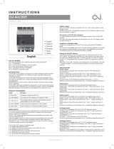 OJ Electronics OJ-Air2-Ext Bruksanvisningar