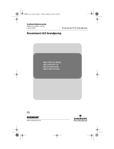 Rosemount 415 brandpump Användarguide