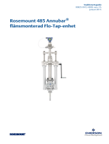 Rosemount 485 Annubar® Flo-Tap flänsmontering Användarguide