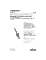 Rosemount Extern temperatursensor för 3100-seriens ultraljudsnivåtransmitter Användarguide