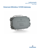 Rosemount  Wireless 1410S Gateway Användarguide