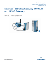 Rosemount  Smart Wireless Gateway 1410 Användarguide