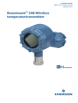 Rosemount 248 trådlös temperaturtransmitter Användarguide