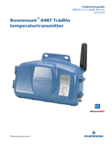 Rosemount 848T trådlös temperaturtransmitter Användarguide