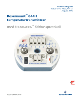 Rosemount 644H temperaturtransmittrar med FOUNDATION™ fältbuss Användarguide