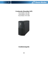 PowerWalker VFD 1000 (CEE 7/3) Bruksanvisning
