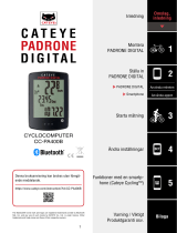 Cateye Padrone Digital [CC-PA400B] Användarmanual