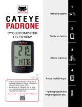 Cateye Padrone [CC-PA100W] Användarmanual