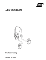 ESAB LED lamp kit Användarmanual