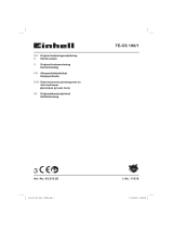 EINHELL TE-CS 190/1 Användarmanual