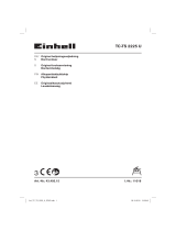 EINHELL TC-TS 2225 U Användarmanual