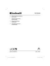 Einhell Classic TC-TS 200 Användarmanual