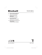 Einhell Classic TC-CD 18/35 Li (1x1,5 Ah) Användarmanual