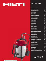 Hilti VC 60-U Bruksanvisningar