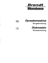 Groupe Brandt DWX241N Bruksanvisning