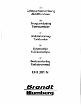 Groupe Brandt EFN301N Bruksanvisning