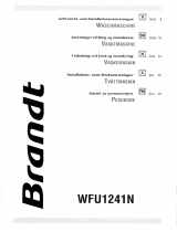 Groupe Brandt WFU1241N Bruksanvisning