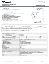 Zennio ZIO-MN20 Datablad