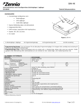 Zennio ZIO-BIN4X Datablad