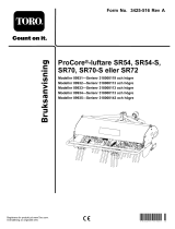 Toro ProCore SR54 Aerator Användarmanual