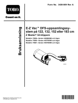 Toro 48in and 52in E-Z Vac DFS Collection System, Z Master G3 Mower Användarmanual