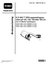 Toro 48in and 52in E-Z Vac DFS Collection System, Z Master G3 Mower Användarmanual