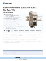 Westermo ODW-730-F1 Datablad