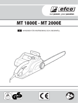 Efco MT 2000 E Bruksanvisning