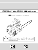 Oleo-Mac GST 360 Bruksanvisning