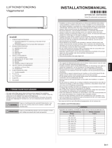 Fujitsu RSG14KMCDN Installationsguide