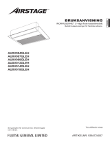 Fujitsu AUXV004GLEH Bruksanvisningar