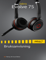 Jabra Evolve 75 UC Stereo Användarmanual