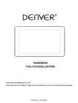 Denver TAQ-70353KBLUEPINK Användarmanual