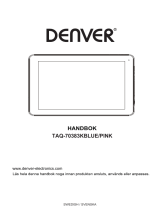 Denver TAQ-70383KBLUEPINK Användarmanual