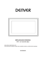 Denver PFF-1011WHITEMK2 Användarmanual