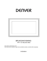 Denver PFF-1011BLACKMK2 Användarmanual