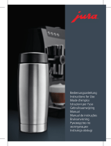 Jura Stainless steel vacuum milk container 0.4 litres Bruksanvisningar