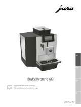 Jura X10 Bruksanvisningar