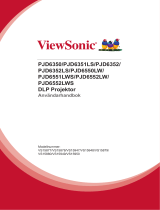 ViewSonic PJD6352-S Användarmanual