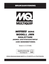 MQ Multiquip JWN Bruksanvisningar