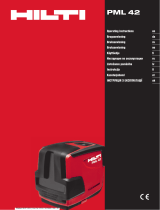 Hilti PML 42 Bruksanvisningar