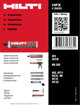 Hilti HFX 3 Användarguide