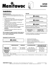 Manitowoc Ice QM20 Undercounter Owner Instruction Manual