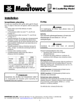 Manitowoc Ice SN12 & SN20 CounterTop Nugget Ice Dispenser Owner Instruction Manual