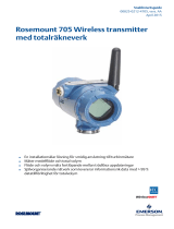 Rosemount 705 Wireless transmitter med totalräkneverk Användarguide