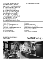 De Dietrich DHD773X Bruksanvisning