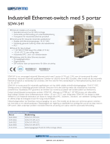 Westermo SDW-541-SM-LC15 Datablad