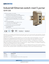 Westermo SDW-550 Datablad